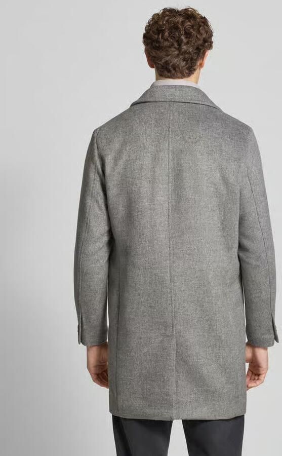JACK & JONES Premium Loose fit lange jas met wol Model 'BLASTANFORD'