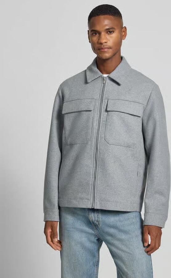 JACK & JONES Premium Overhemdjack met borstzakken model 'RUSSEL' - Foto 2