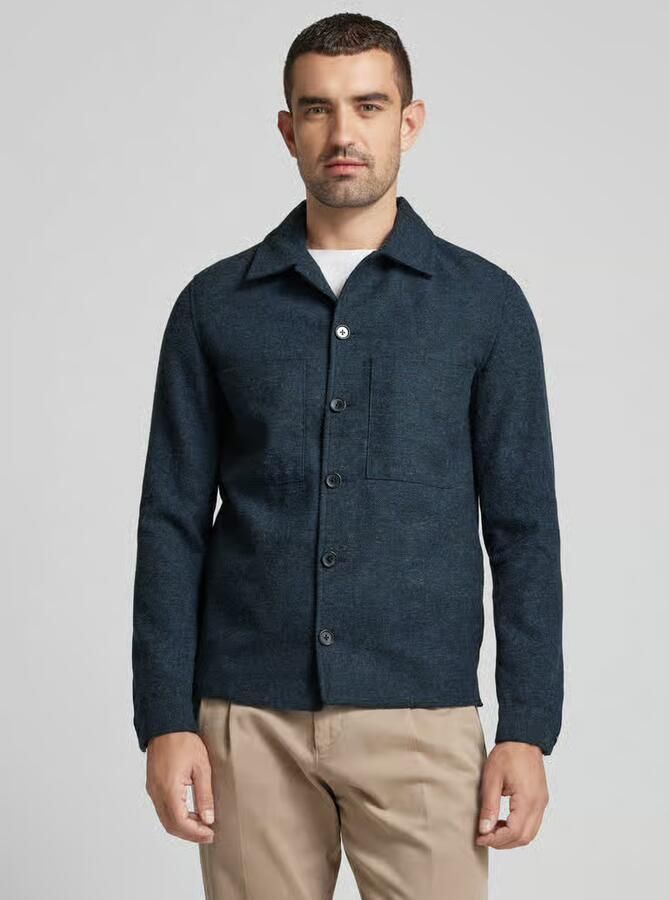Jack & Jones Premium Overhemdjack met knoopsluiting model 'WINTER' - Foto 2