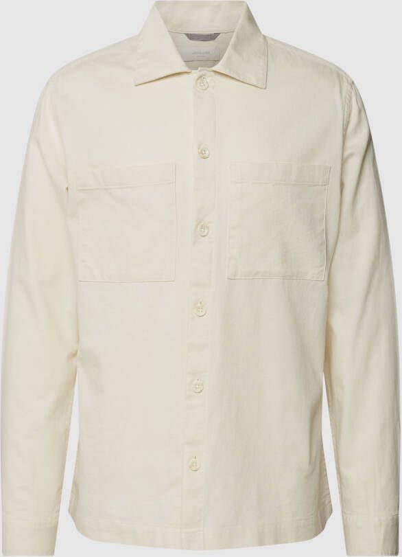 Jack & Jones Premium Overshirt met kentkraag model 'PETE' - Foto 1