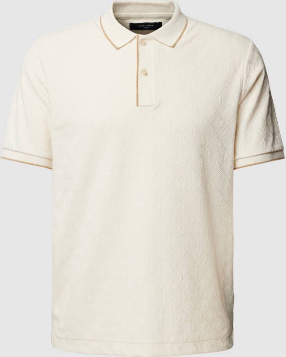 Jack & Jones Premium Poloshirt met structuurmotief model 'CLIFFORD'