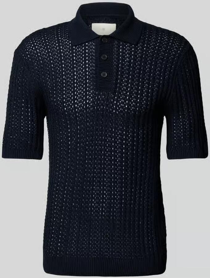 JACK & JONES Premium Poloshirt met structuurmotief model 'JOEL' - Foto 2