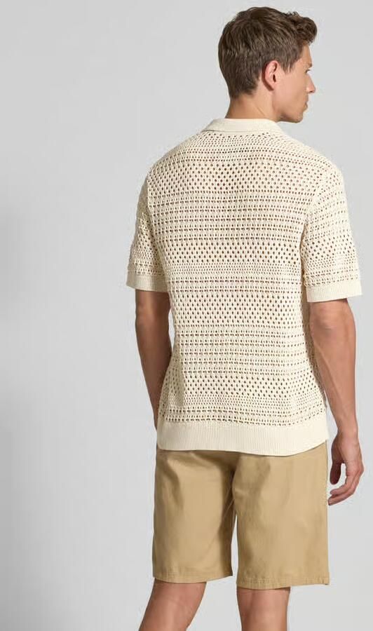 JACK & JONES Premium Regular fit gebreid shirt met knoopsluiting - Foto 2