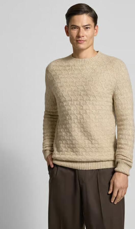 JACK & JONES Premium Regular fit gebreide pullover met wol model 'BLASIMON' - Foto 2