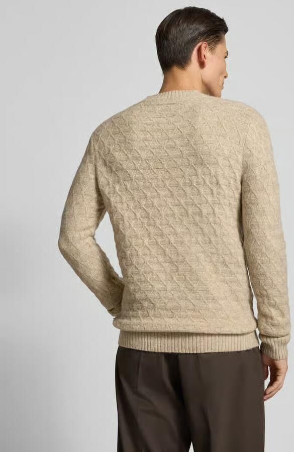 JACK & JONES Premium Regular fit gebreide pullover met wol model 'BLASIMON'