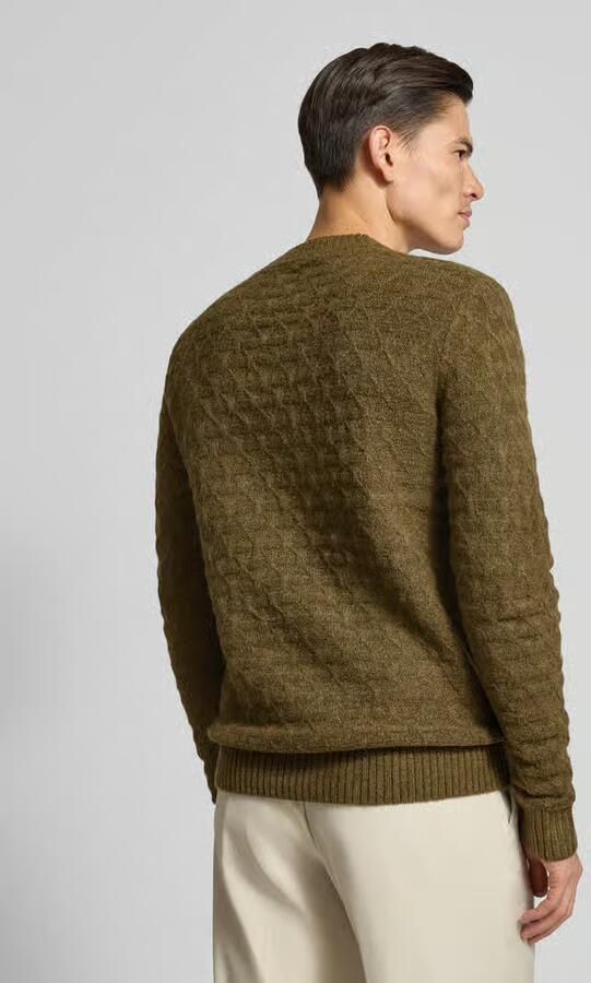 JACK & JONES Premium Regular fit gebreide pullover met wol model 'BLASIMON'