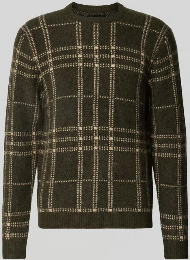 JACK & JONES Premium Regular fit gebreide pullover van elastische wolmix