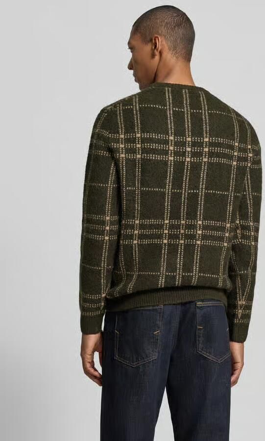 JACK & JONES Premium Regular fit gebreide pullover van elastische wolmix - Foto 3