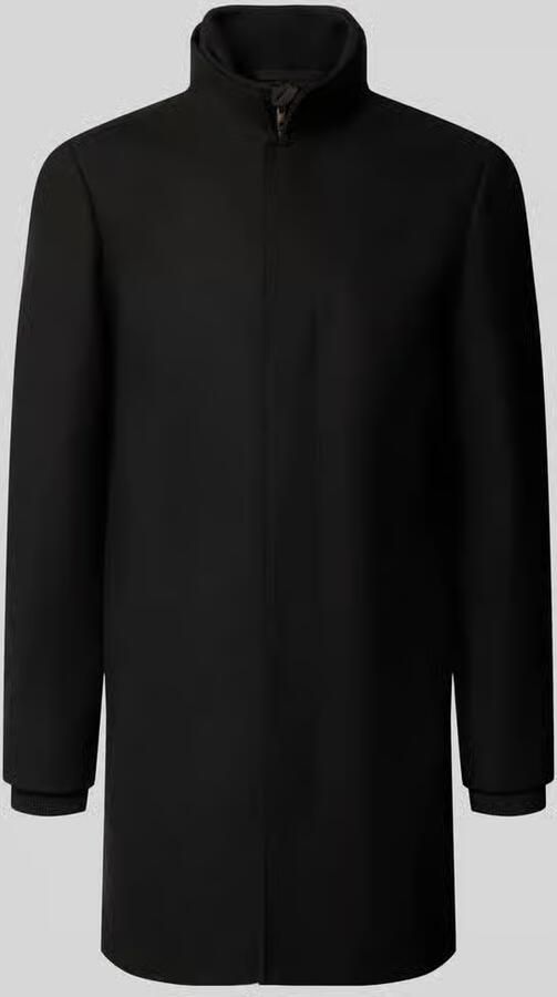 JACK & JONES Premium Regular fit lange jas met wol model 'MELTON'