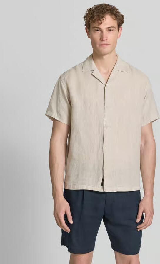 JACK & JONES Premium regular fit linnen overhemd model 'LAWRENCE' - Foto 3