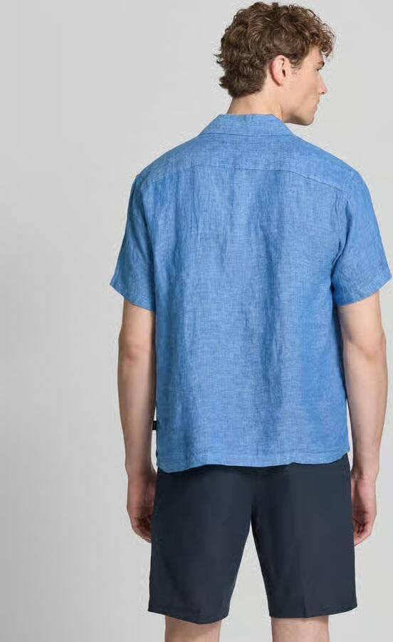 JACK & JONES Premium regular fit linnen overhemd model 'LAWRENCE'