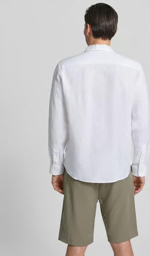 Jack & jones Overhemd Lange Mouw Jack & Jones 12293563 LAWRENCE LINEN-BRIGHT WHITE - Foto 6