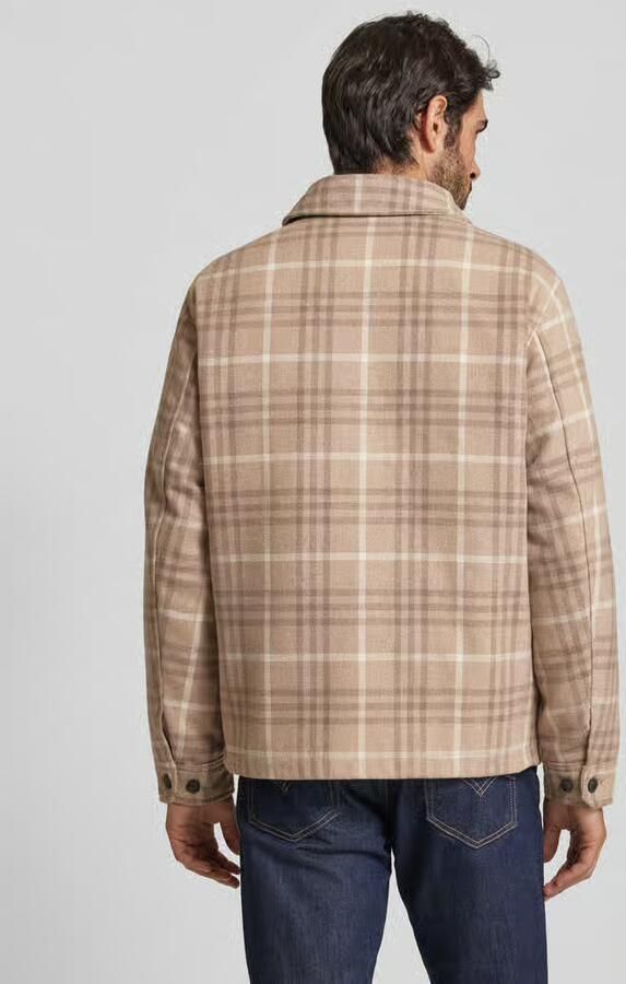 JACK & JONES Premium Regular fit overhemdjack met kentkraag model 'CARTER'