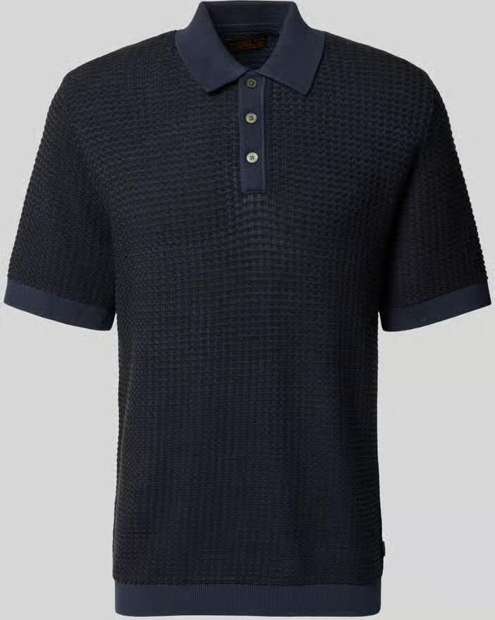 JACK & JONES Premium Regular fit poloshirt in brei-look model 'Kingsley' - Foto 4