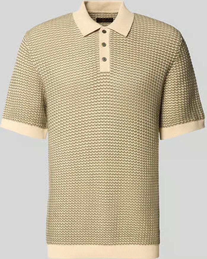 JACK & JONES Premium Regular fit poloshirt in brei-look model 'Kingsley' - Foto 2