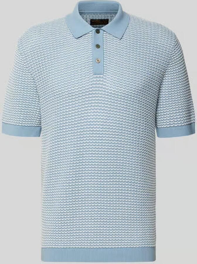 JACK & JONES Premium Regular fit poloshirt in brei-look model 'Kingsley' - Foto 3