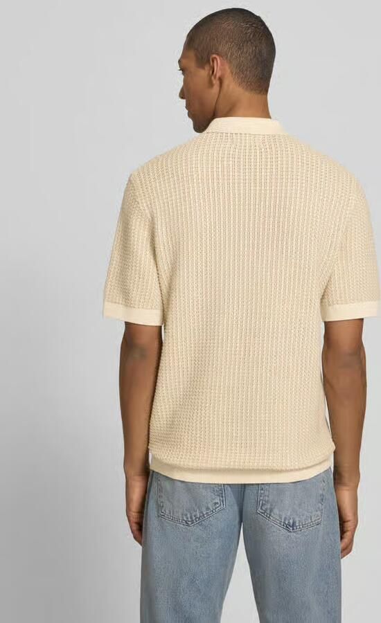 JACK & JONES Premium Regular fit poloshirt in brei-look model 'Kingsley' - Foto 4