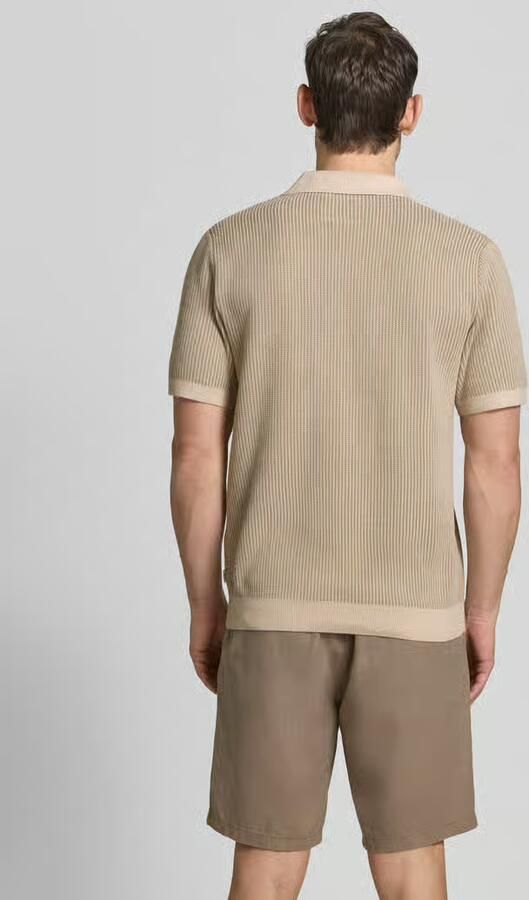 JACK & JONES Premium regular fit poloshirt in brei-look model 'Preston' - Foto 4