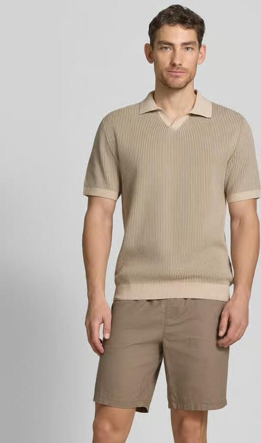 JACK & JONES Premium regular fit poloshirt in brei-look model 'Preston' - Foto 3