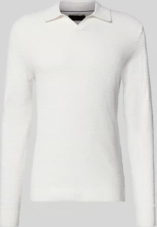JACK & JONES Premium regular fit poloshirt in brei-look model 'Riley' - Foto 2
