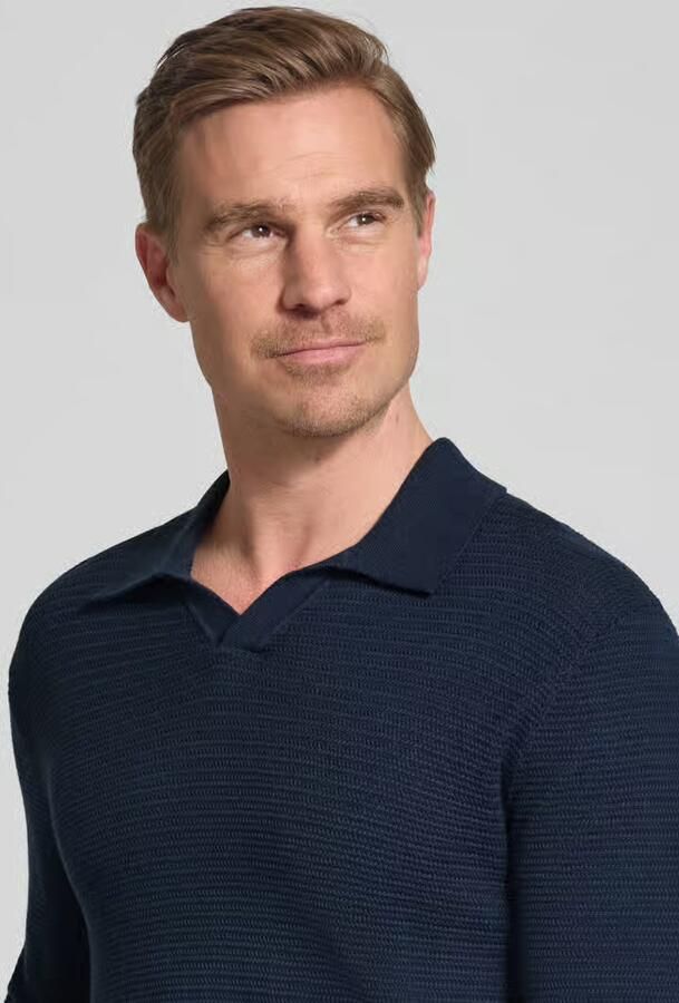 JACK & JONES Premium regular fit poloshirt in brei-look model 'Riley'