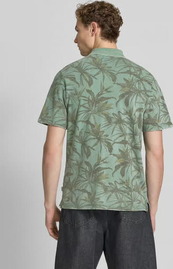 JACK & JONES Premium regular fit poloshirt met florale all-over print model 'Hawaii' - Foto 5
