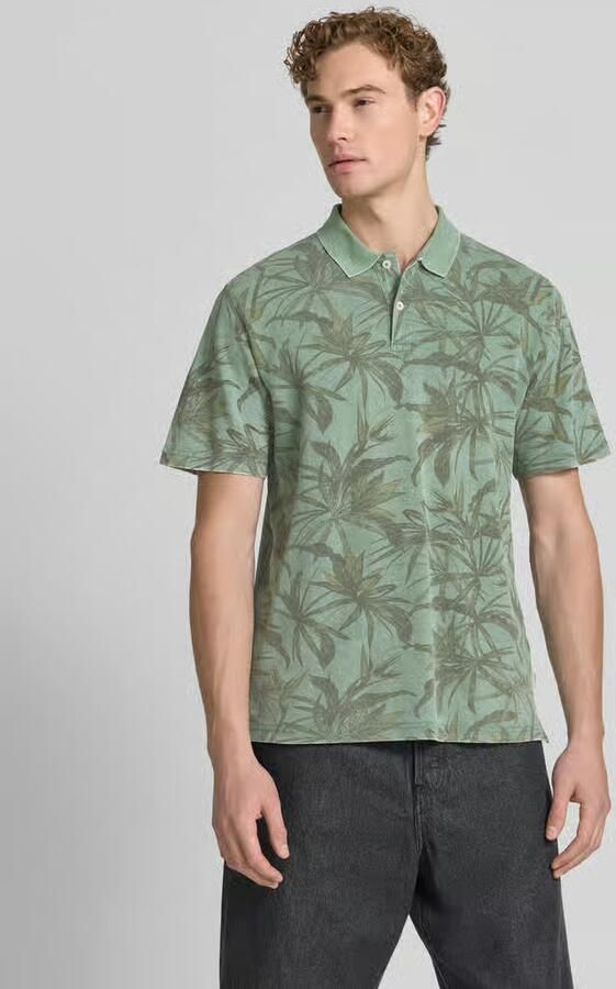JACK & JONES Premium regular fit poloshirt met florale all-over print model 'Hawaii' - Foto 6