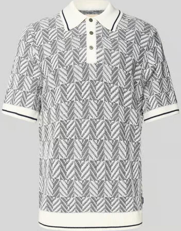 Jack & Jones Premium Regular fit poloshirt met labeldetail model 'CODY'