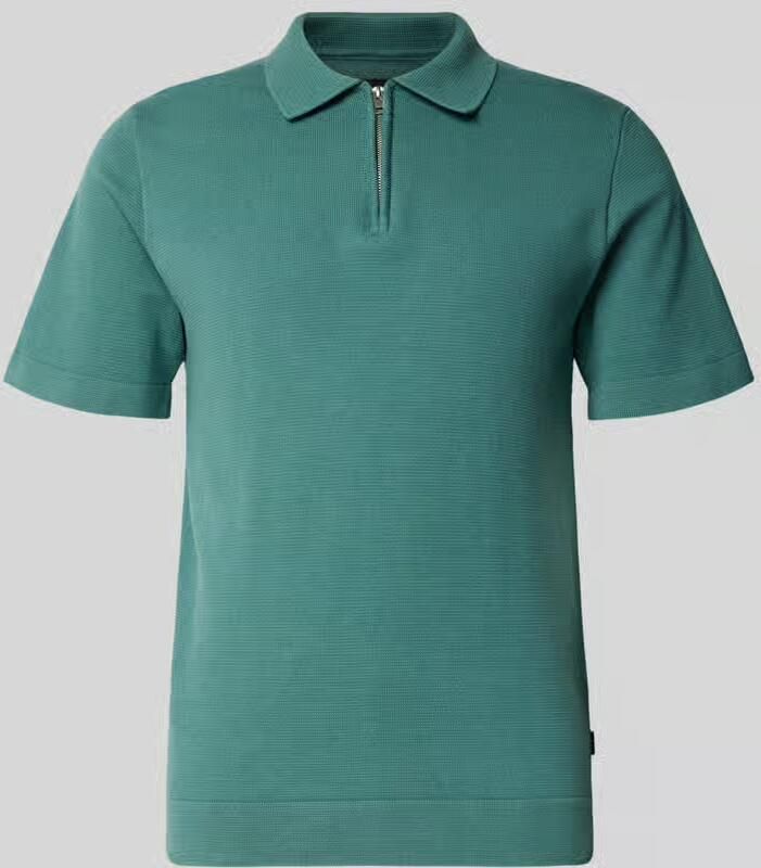 JACK & JONES Premium regular fit poloshirt met rits model 'MILANO' - Foto 2