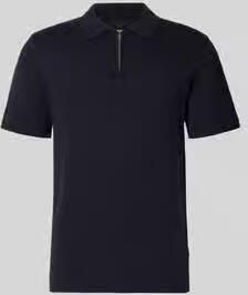 JACK & JONES Premium regular fit poloshirt met rits model 'MILANO'