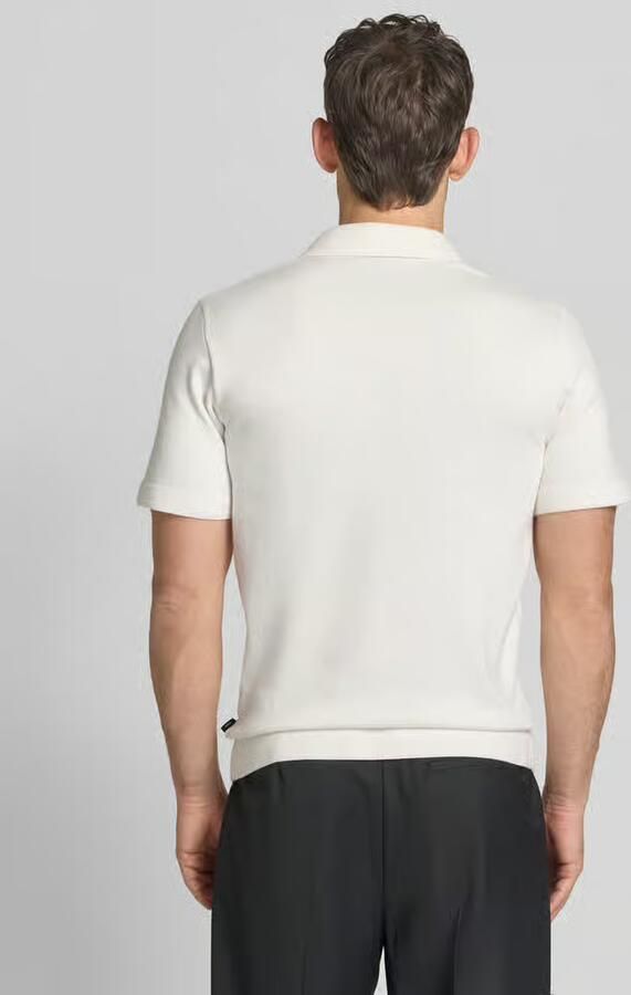 JACK & JONES Premium regular fit poloshirt met rits model 'MILANO'