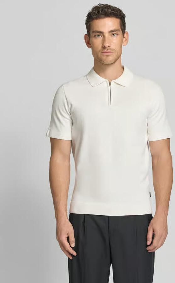 JACK & JONES Premium regular fit poloshirt met rits model 'MILANO' - Foto 4