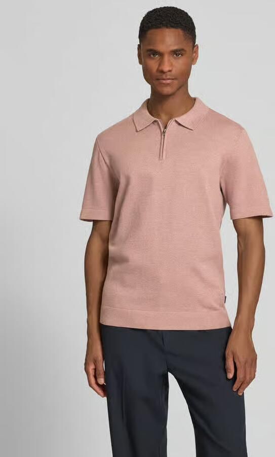 JACK & JONES Premium regular fit poloshirt met rits model 'MILANO' - Foto 3