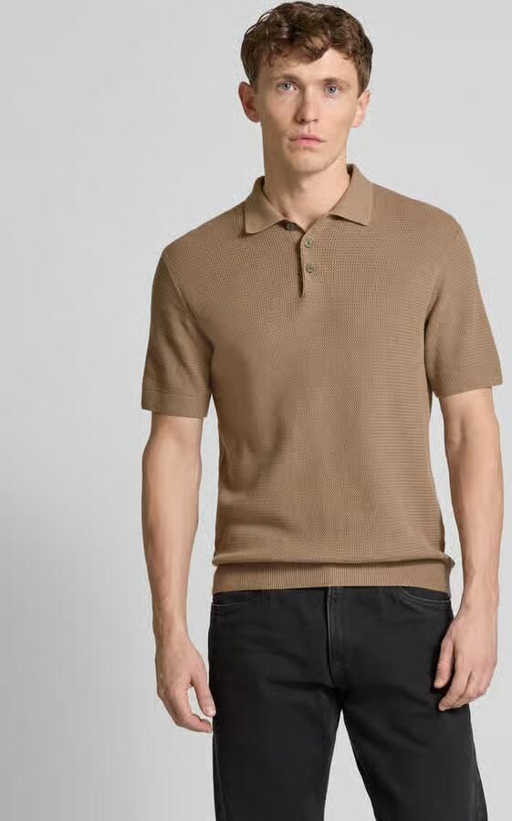 Jack & Jones Premium Regular fit poloshirt met structuurmotief model 'COOPER' - Foto 3