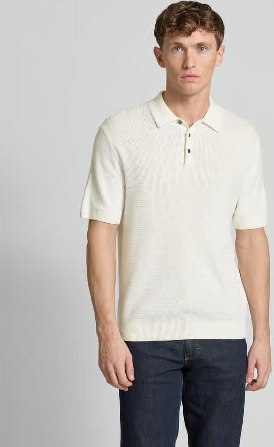Jack & Jones Premium Regular fit poloshirt met structuurmotief model 'COOPER' - Foto 4