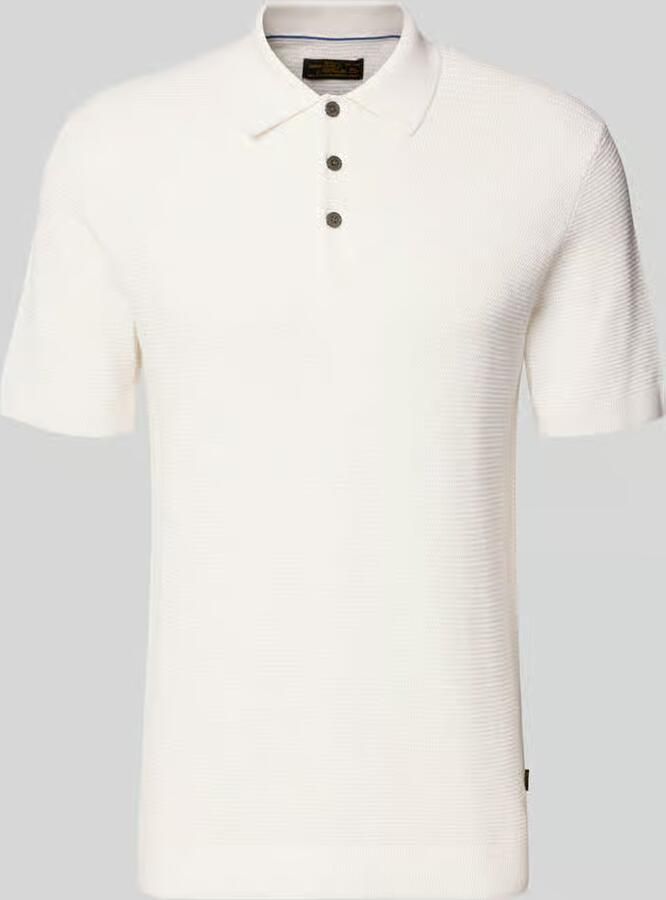 JACK & JONES Premium regular fit poloshirt met structuurpatroon model 'Riley' - Foto 5