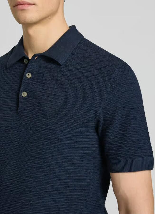 JACK & JONES Premium regular fit poloshirt met structuurpatroon model 'Riley' - Foto 4