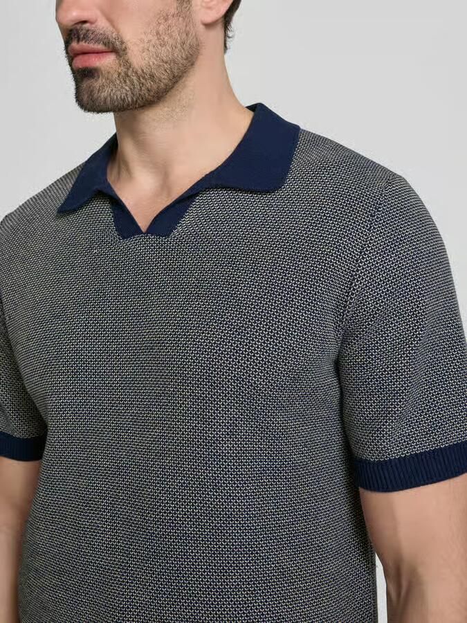 Jack & Jones Premium Regular fit poloshirt met V-hals model 'CEASTON' - Foto 2
