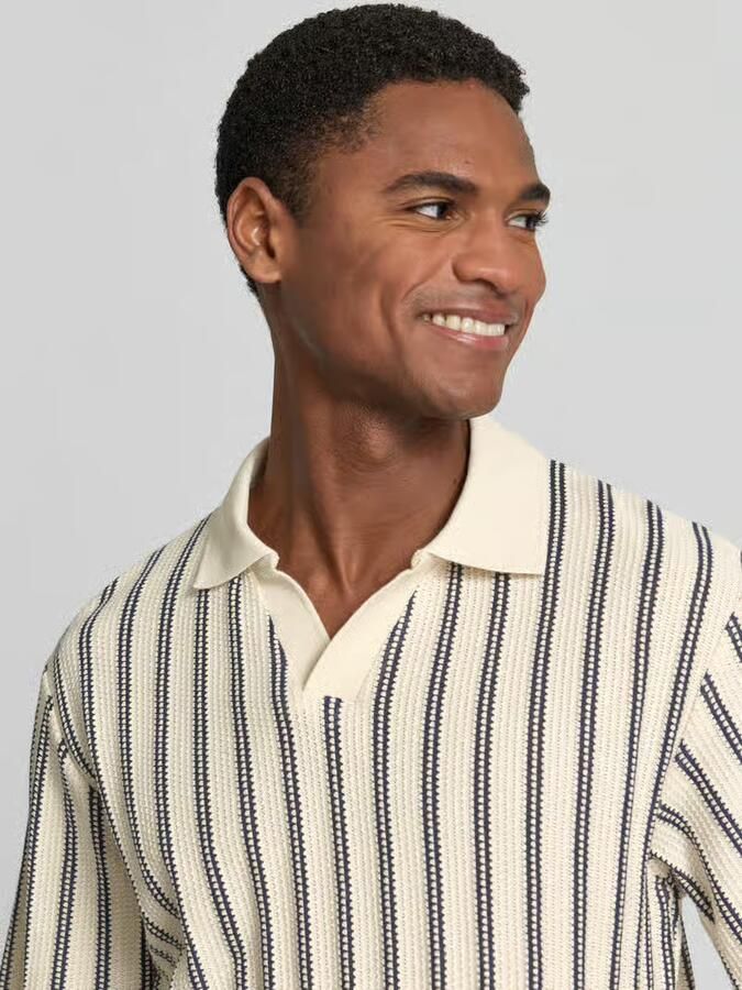 JACK & JONES Premium regular fit poloshirt met V-hals model 'HARRY'