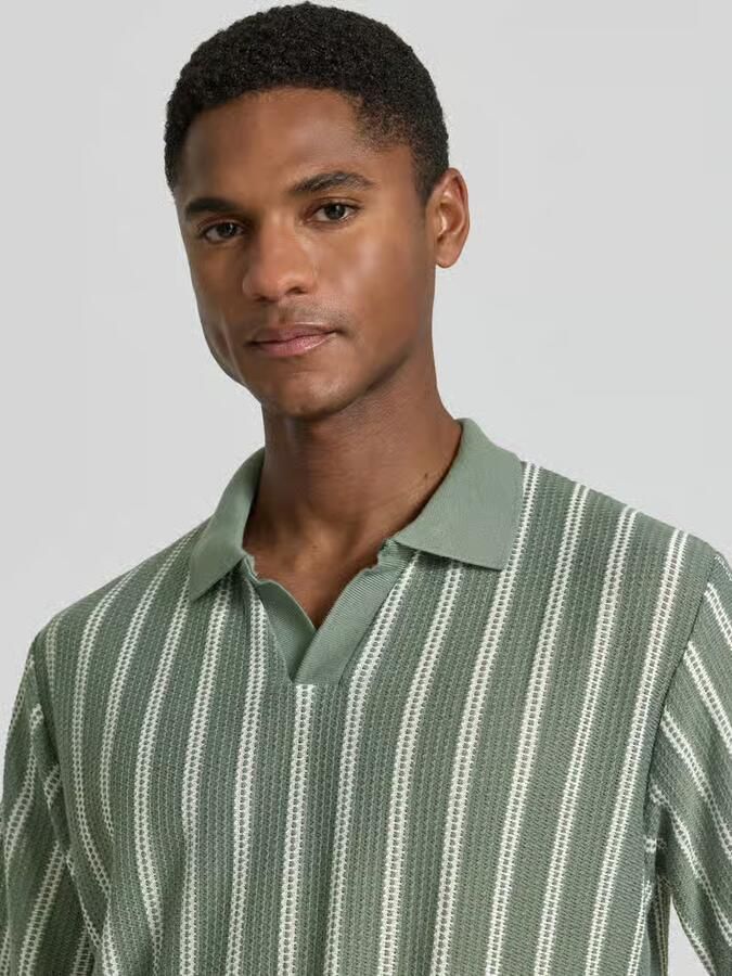 JACK & JONES Premium regular fit poloshirt met V-hals model 'HARRY'