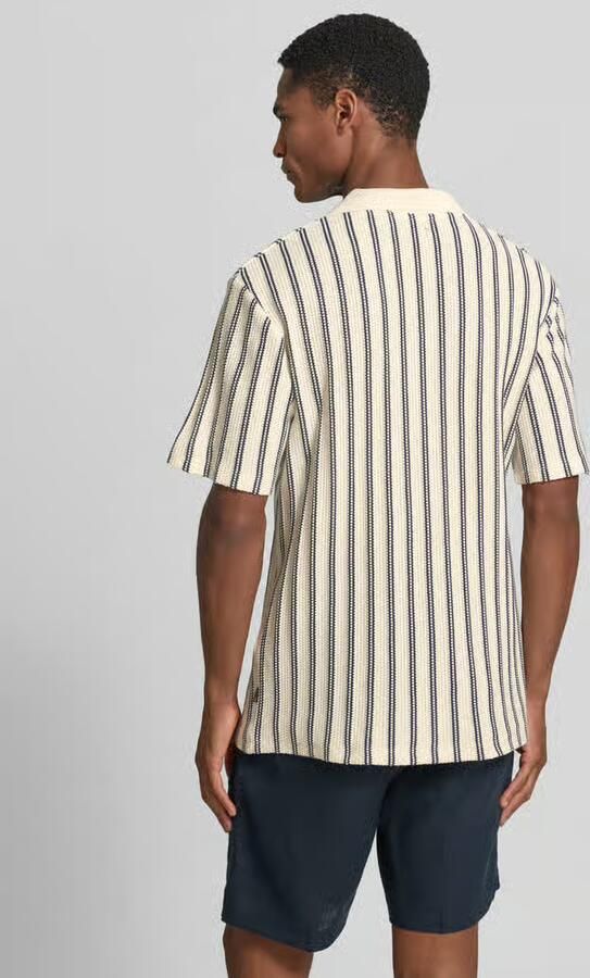 JACK & JONES Premium regular fit poloshirt met V-hals model 'HARRY'