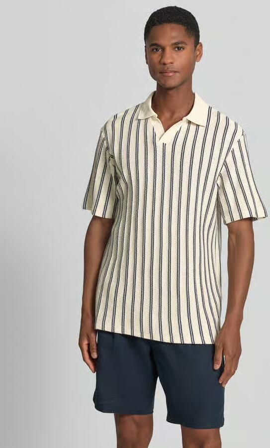 JACK & JONES Premium regular fit poloshirt met V-hals model 'HARRY' - Foto 3