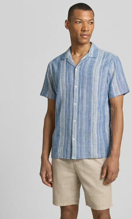 JACK & JONES Premium regular fit vrijetijds overhemd met linnengehalte model 'Summer' - Foto 8