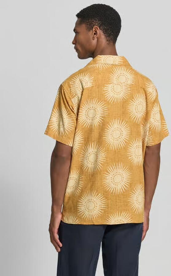 JACK & JONES Premium regular fit vrijetijdsoverhemd in all-over look model 'BILBAO' - Foto 3