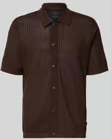 JACK & JONES Premium regular fit vrijetijdsoverhemd in tricotlook model 'Owen'