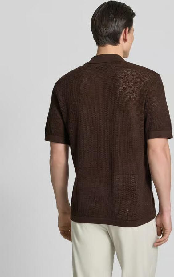 JACK & JONES Premium regular fit vrijetijdsoverhemd in tricotlook model 'Owen' - Foto 2