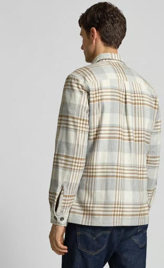 Jack & Jones Overhemd met lange mouwen JPRRAYLE MELANGE CHECK L S OVERSHIRT SN