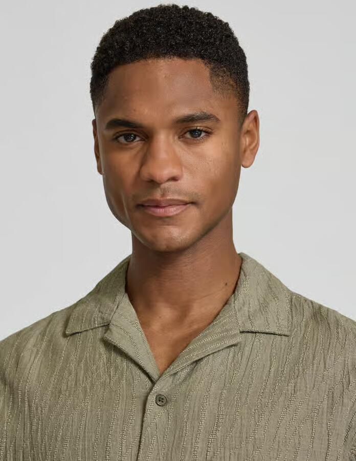 JACK & JONES Premium regular fit vrijetijdsoverhemd met reverskraag