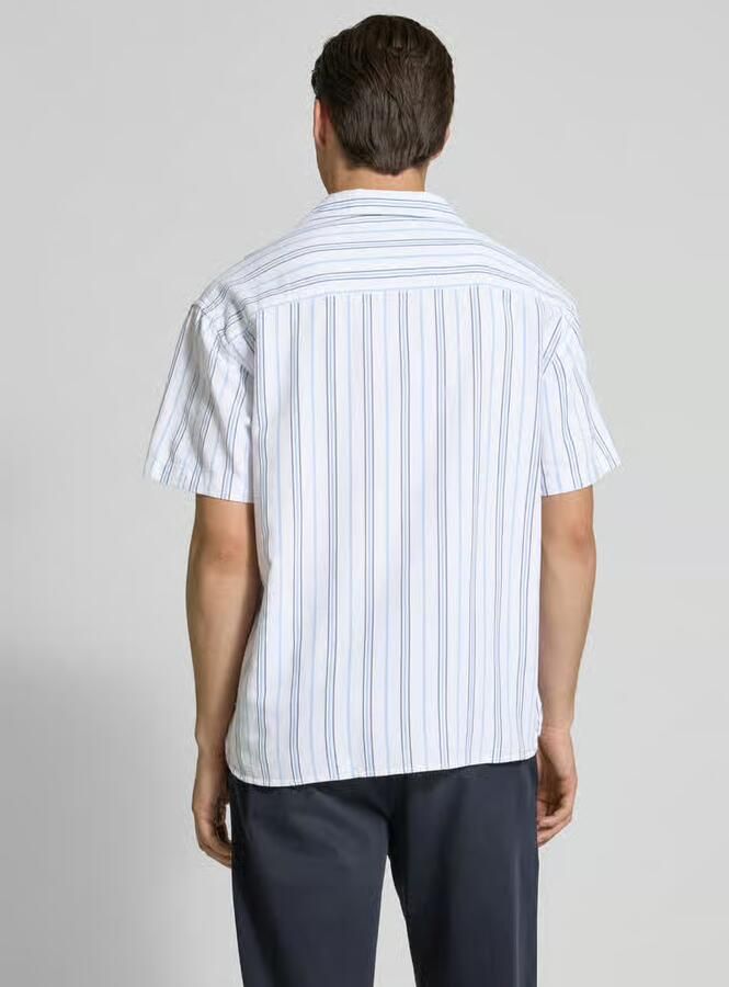 JACK & JONES Premium Regular fit vrijetijdsoverhemd van katoenmix met linnen model 'MONTANA'