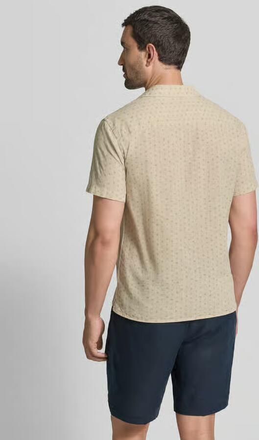 JACK & JONES Premium regular fit vrijetijdsoverhemd van mix van katoen en linnen model 'SUMMER' - Foto 2